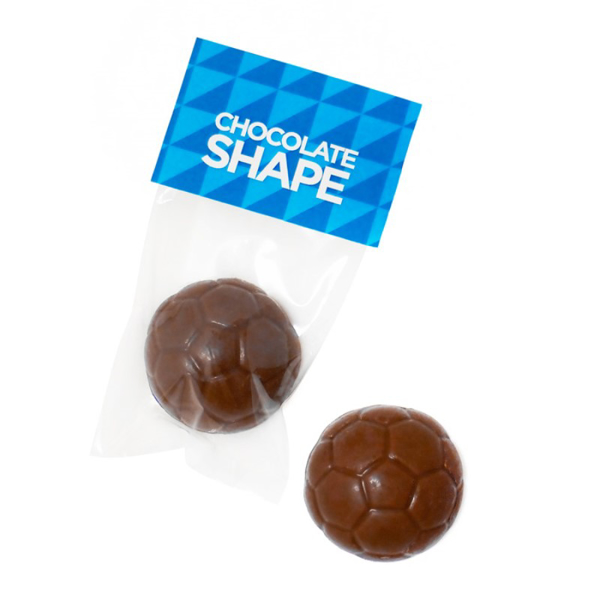 Picture of Football Shape Solid Milk Chocolate