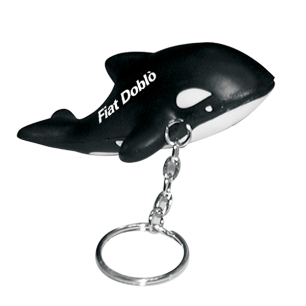Picture of Stress Killer Whale Keyring