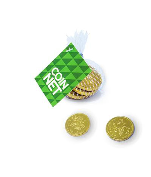 Picture of Chocolate Coin Net