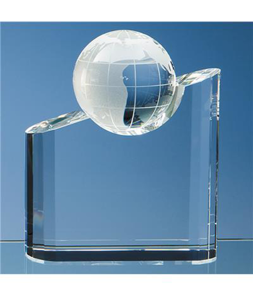 Picture of Crystal Globe Mountain Award