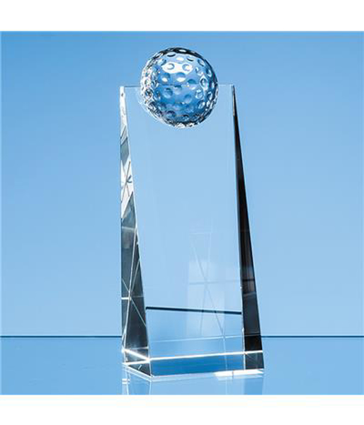 Picture of Crystal Golf Ball Wedge Award