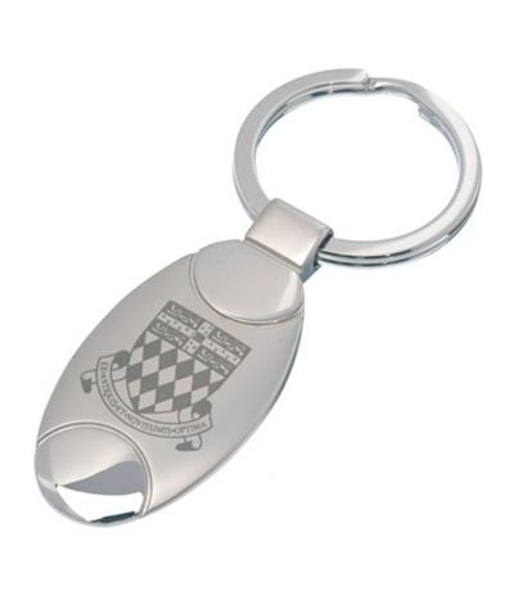 Picture of Delta Oval Keyring