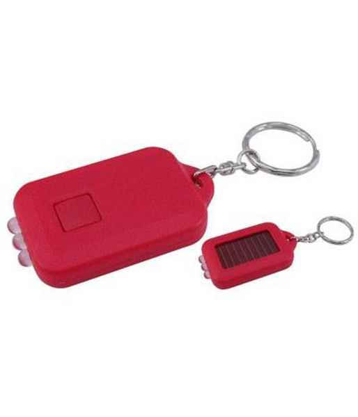 Picture of Plastic Solar Torch Keyring