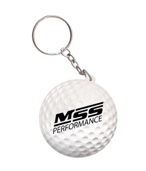 Picture of Stress Golf Ball Keyring