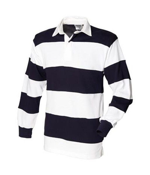 Picture of Striped Long Sleeve Rugby Shirt