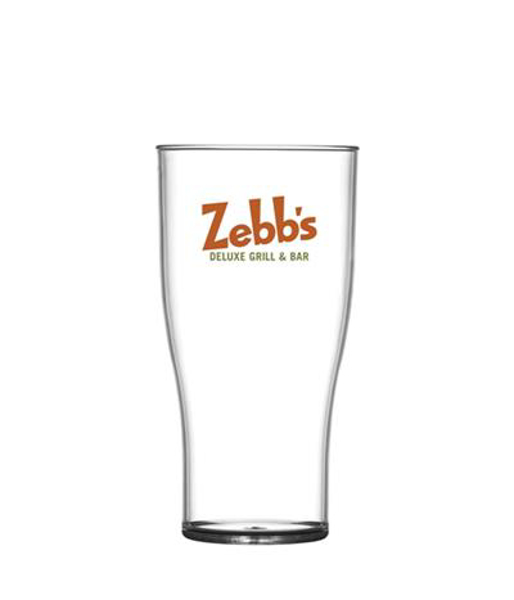 Picture of Reusable Plastic Tulip Beer Glass