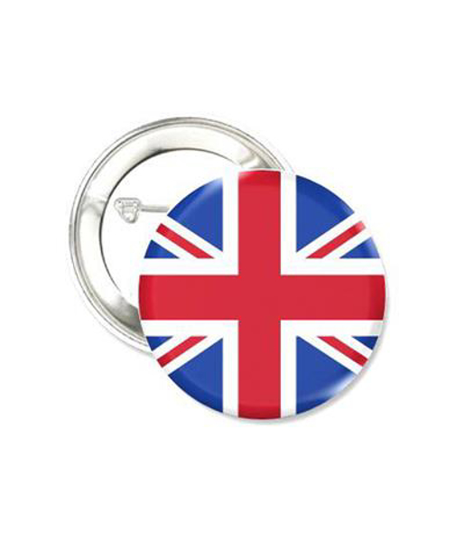Picture of Union Jack Button Badge