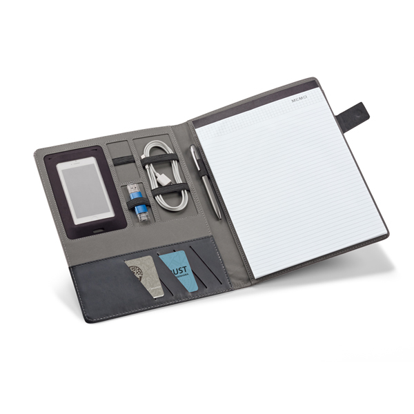 Picture of A4 notepad organiser with magnetic lock