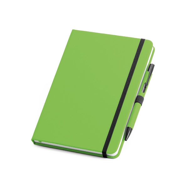 Picture of Colourful notepad and pen