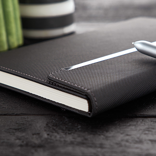 Picture of Leather notepad with magnetic latch