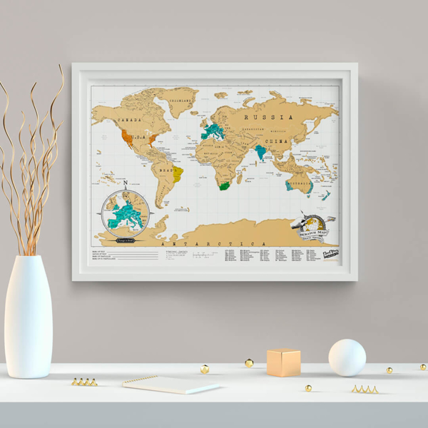 Picture of Scratch Map - Travel