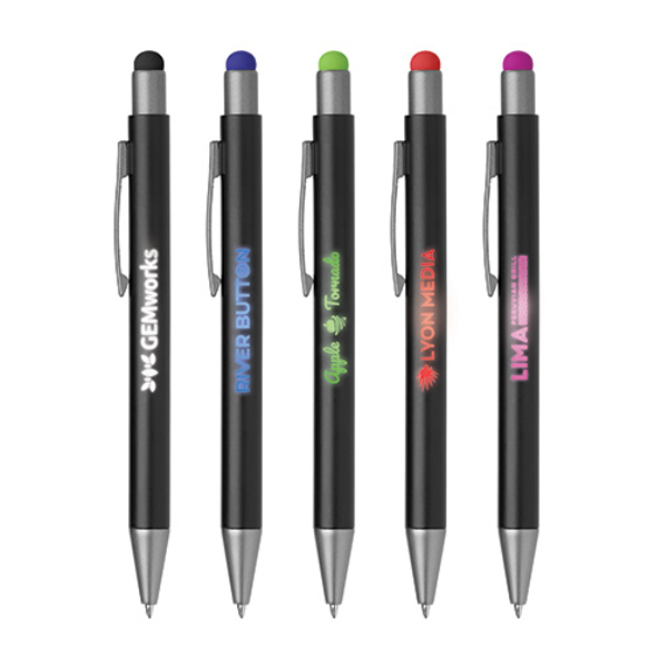 Picture of Bowie Light Up Ballpoint Pen