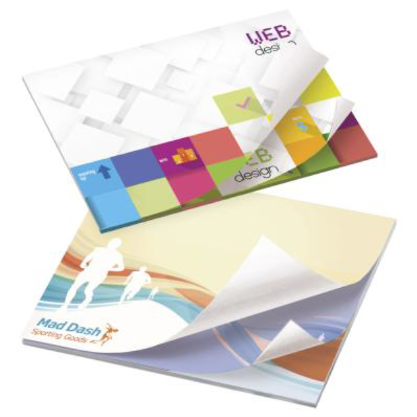 Picture of BIC® 101 mm x 75 mm Alternating Imprint 50 Sheet Adhesive Notepad