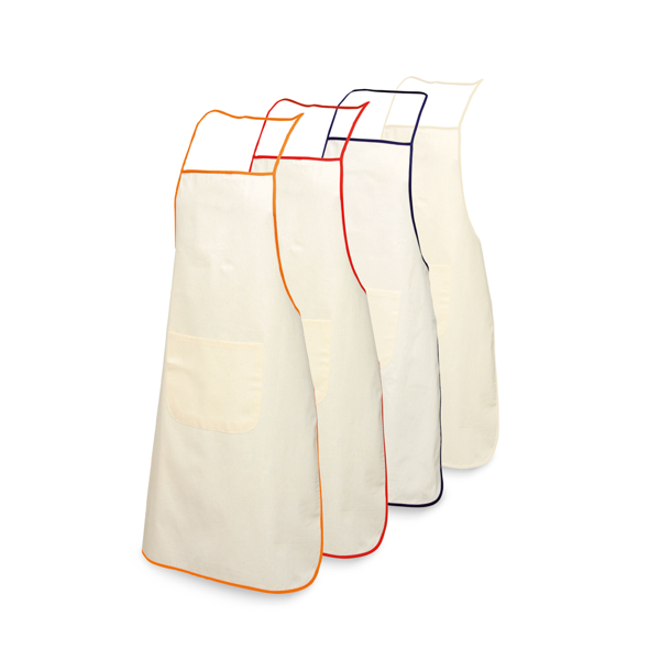 Picture of APRON WITH COLOUR TRIM