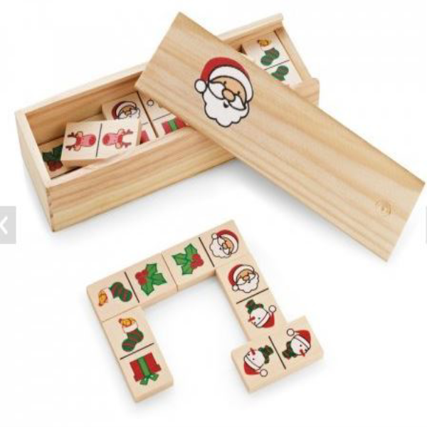 Picture of CHRISTMAS DOMINOS GAME