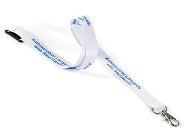 Picture of ANTIBACTERIAL FLAT SATIN POLYESTER 20MM LANYARD