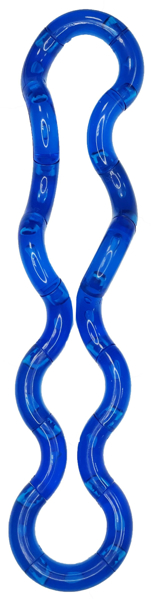 Picture of Translucent Blue Tangle Toy
