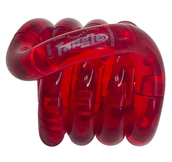 Picture of Translucent Red Tangle Toy