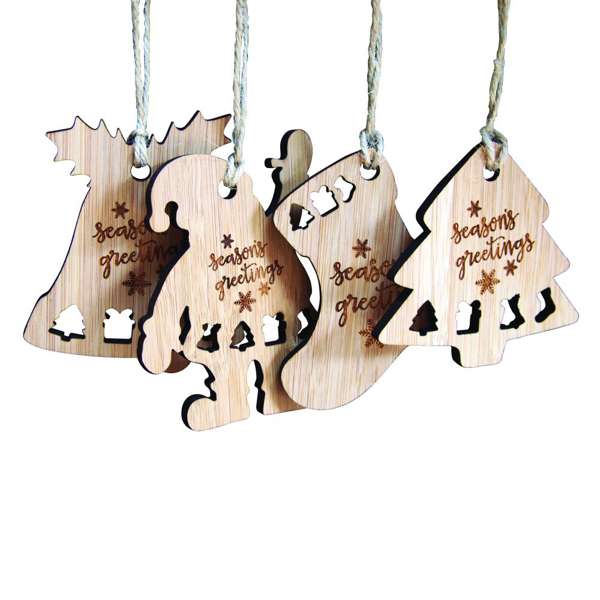 Picture of Bamboo Christmas Decorations