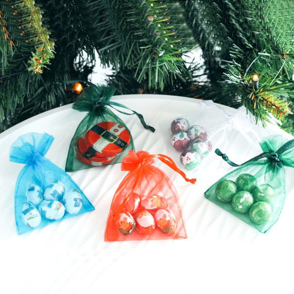 Picture of Christmas Organza Bags