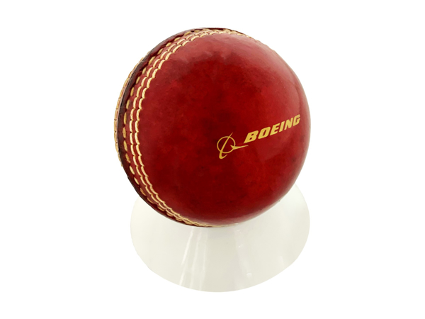 Picture of Engraved Cricket Ball with stand