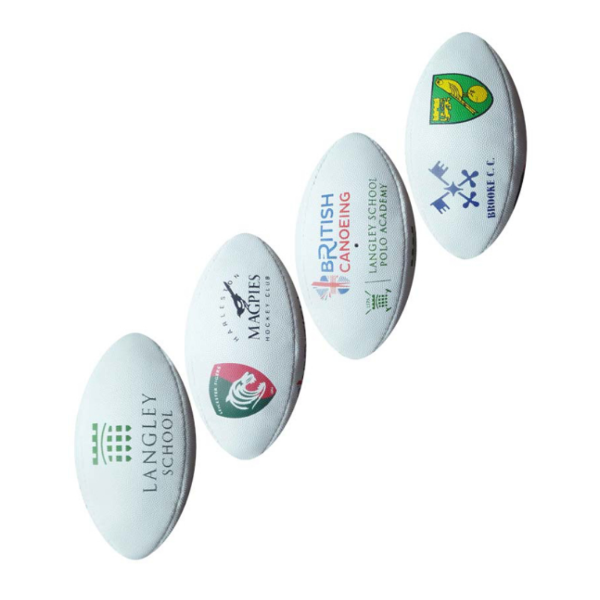 Picture of Branded Rubber Mini Rugby Ball