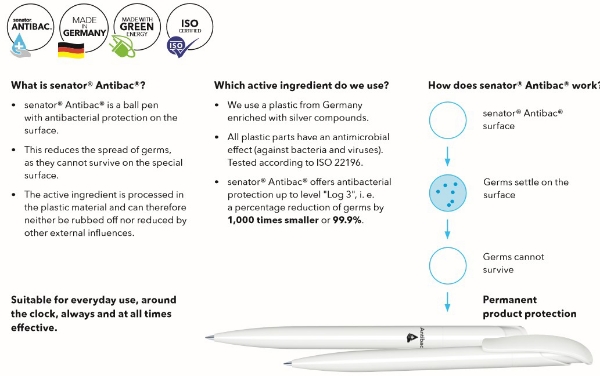 Picture of SENATOR SUPERHIT POLISHED ANTIBAC BALLPEN