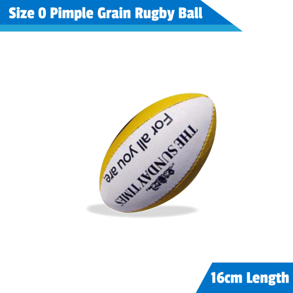 Picture of Size 0 Pimple Grain Rugby Ball