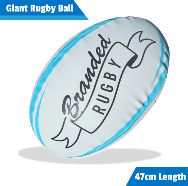 Picture of Giant Rugby Balls