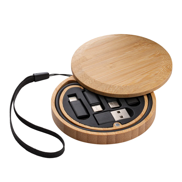Picture of 6-in-1 Charging Cable REEVES Bamboo