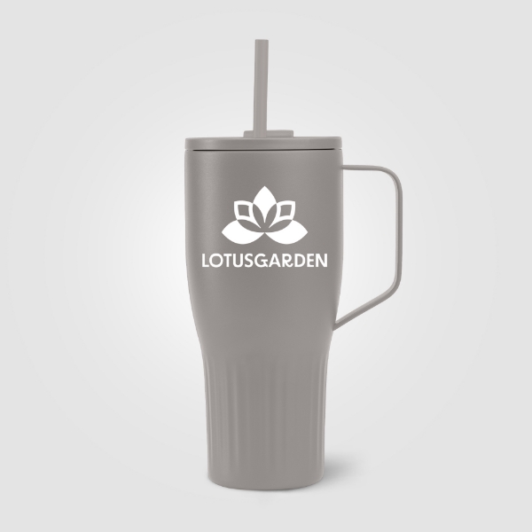 Picture of Recycled Stainless Steel Straw Tumbler 